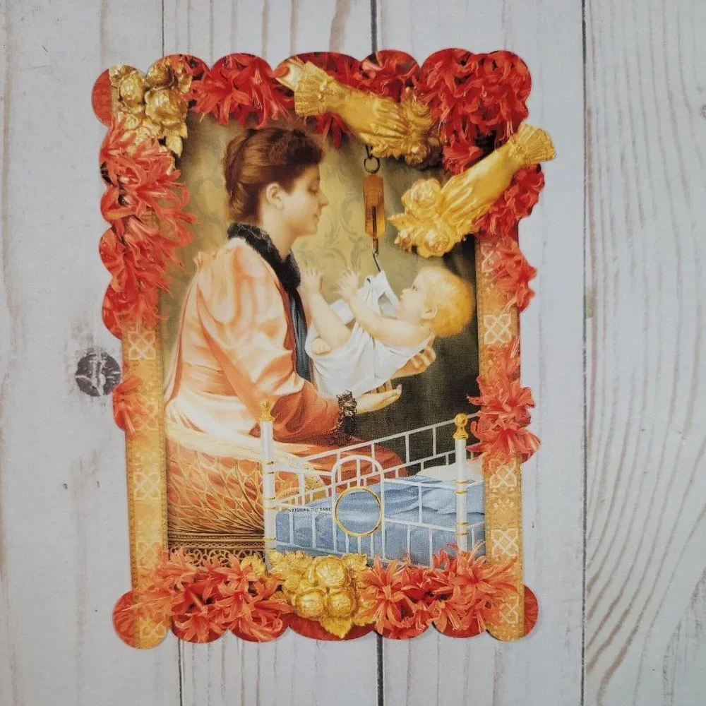 Cynthia Hart Victorian Style Die Cut Postcard Collection ~ 10 Cards New